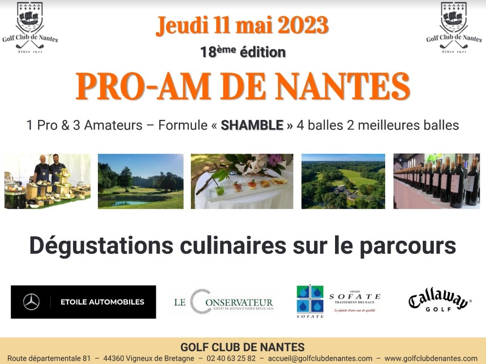 18ème Pro-Am de Nantes