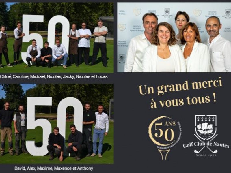 Happy Fifty Anniversary – Défi 50 trous & Soirée Blanche