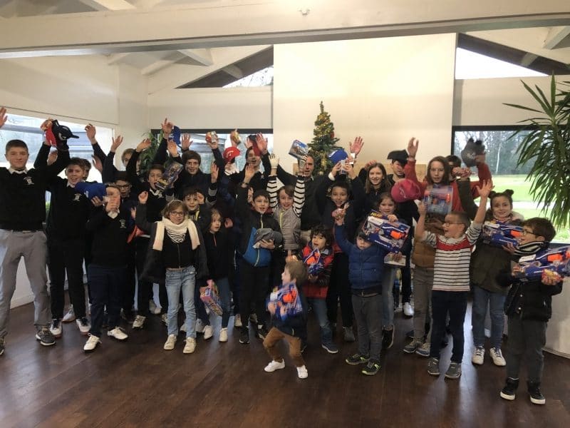 L’école de golf fête Noël